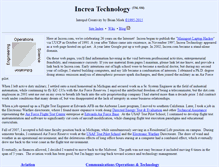 Tablet Screenshot of increa.com